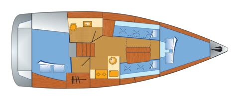 Hanse-315-sirius-2-schiffsriss