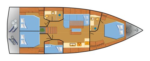 Hanse-460-antares-schiffsriss