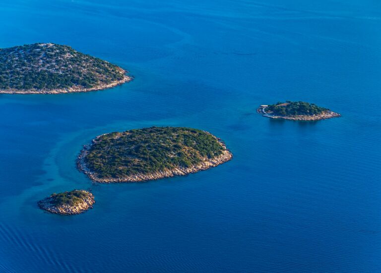 Insel in den Kornaten vor Biograd