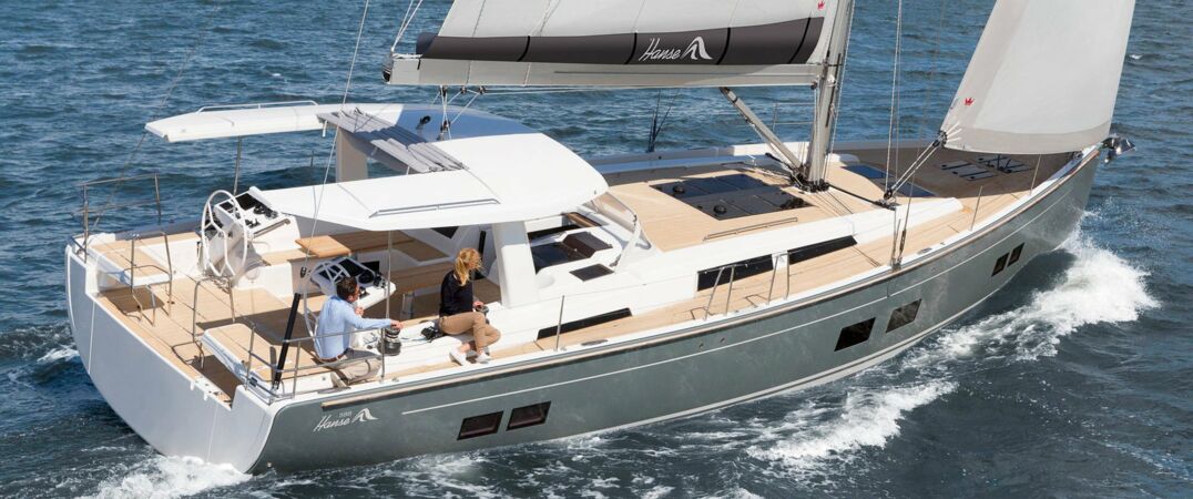Hanse Yacht in Fahrt Hanse Yacht in Fahrt