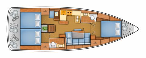 Sun-odyssey-440-cassiopeia-schiffsriss