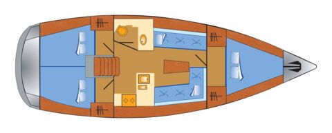 Bavaria-cruiser-37-tiger-schiffsriss
