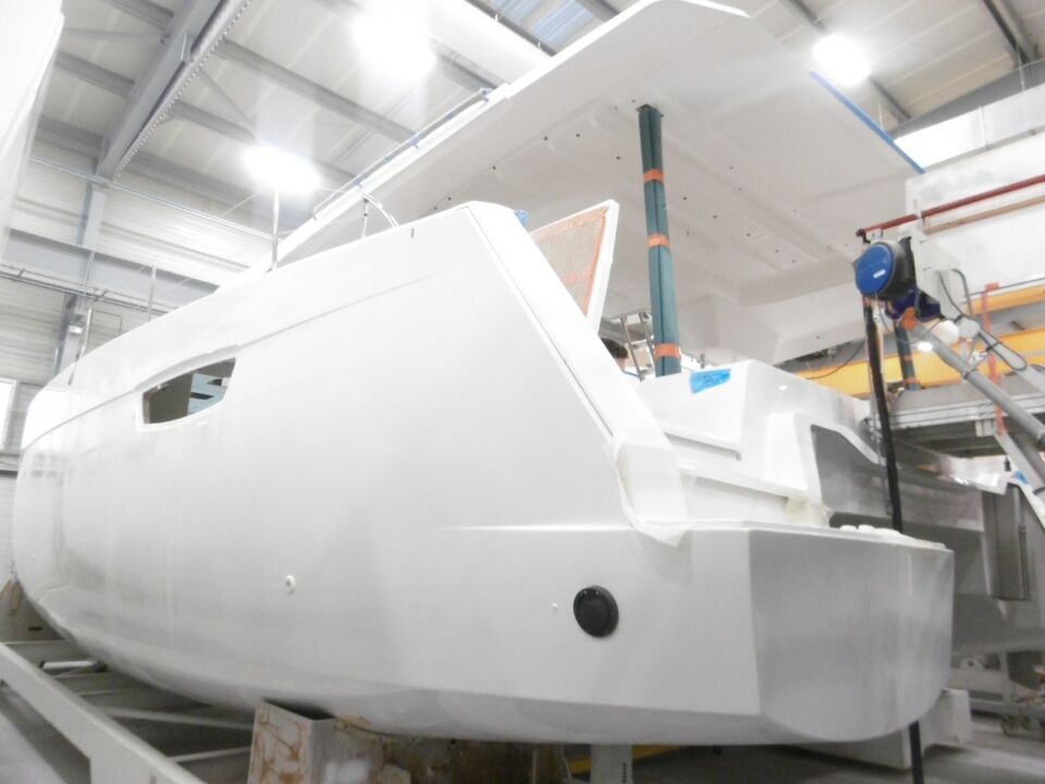 Elba 45 „Yara“ im Bau in der Werft
