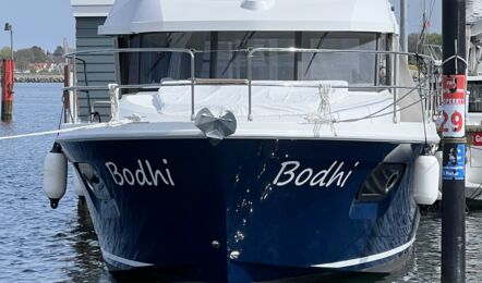 Swift Trawler 35 „Bodhi“ ab 2026 in Barth