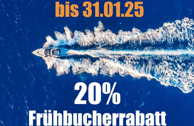 20% Frühbucherrabatt