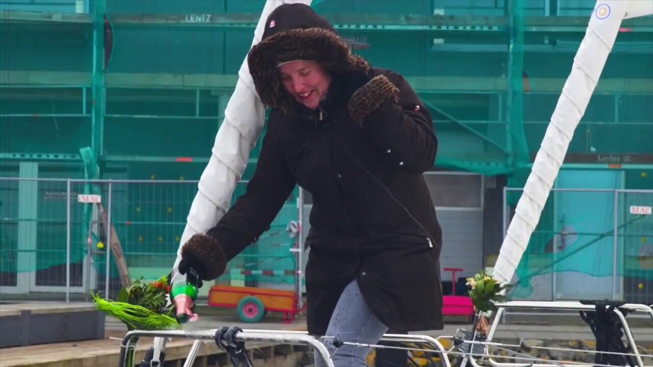 Wenn der Sekt quer in der Luft liegt...