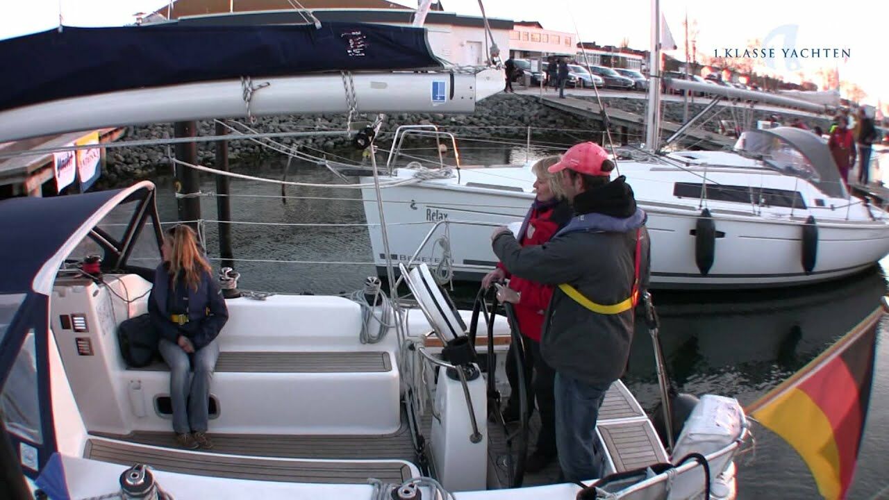 Frauen Skippertraining der yacht
