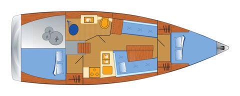 Hanse-348-auszeit-schiffsriss