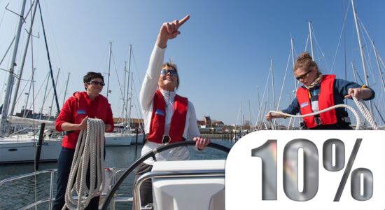 3 Tage Frauen Skippertraining Hafenmanöver ab Heiligenhafen