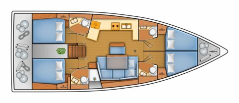 Oceanis-47-lemon-schiffsriss