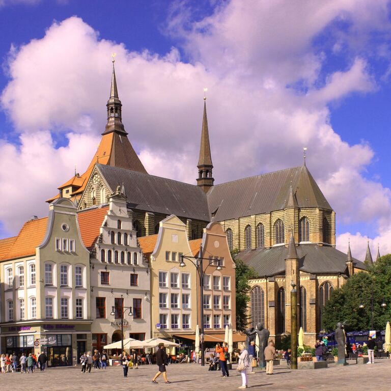 Rostock Shopping Rostock Markt Shopping