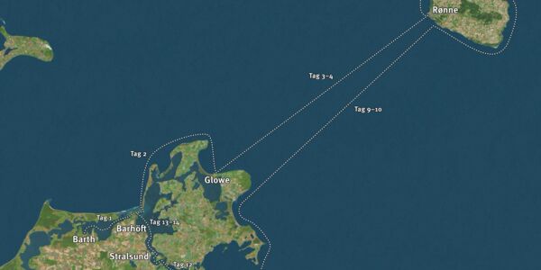 1. Törnvorschlag: 1 Woche Rund Rügen