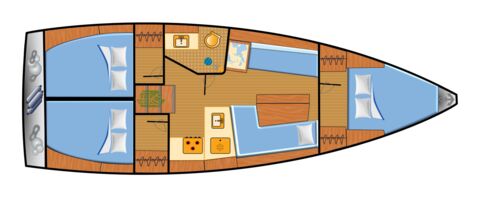 Hanse-348-elea-schiffsriss