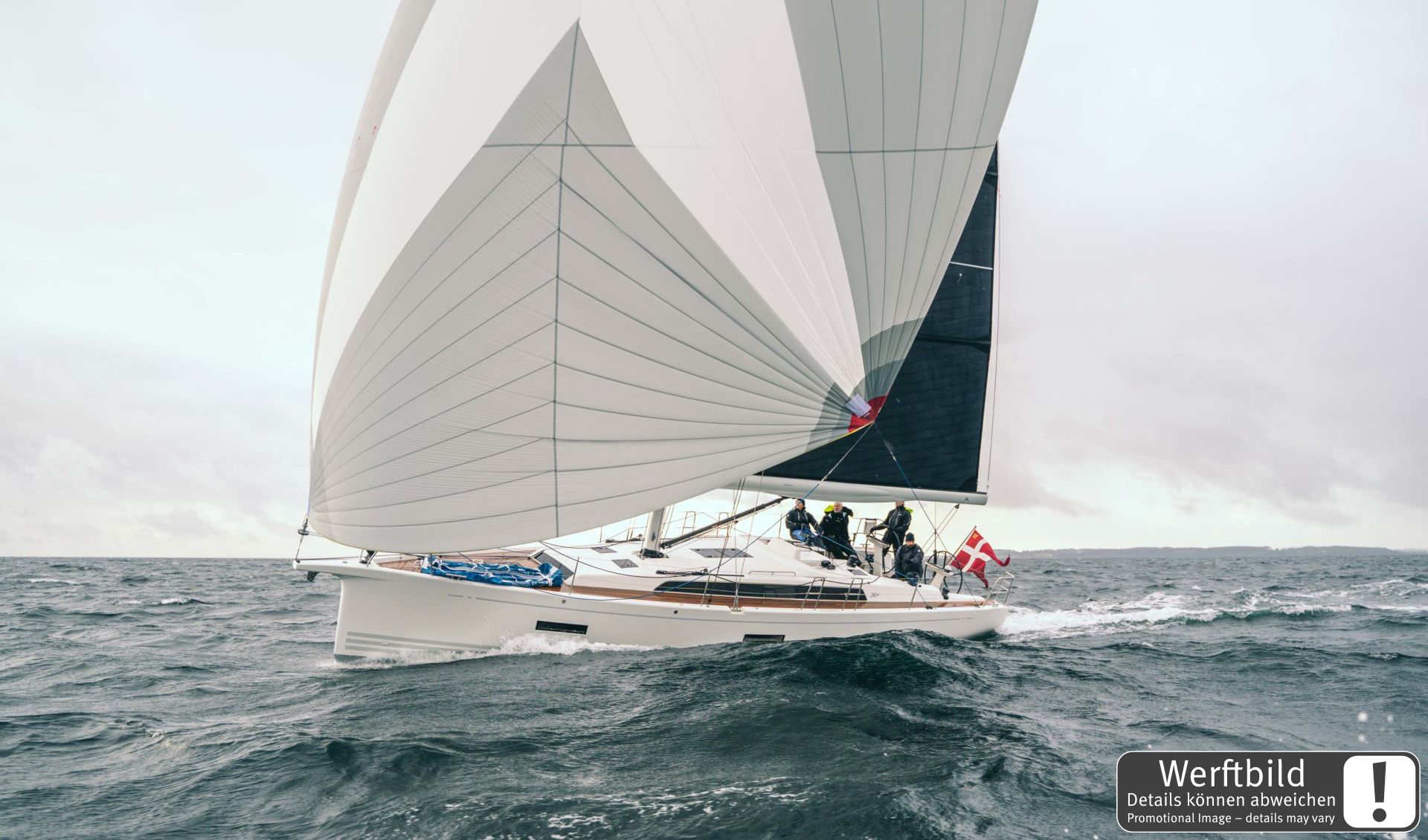 Eine X 4.3 unter Segeln